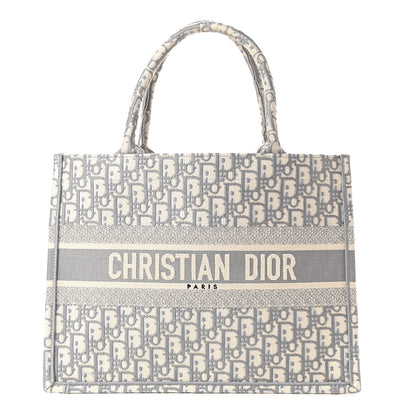 Christian Dior Oblique Medium Book Tote Grey 1 of 11