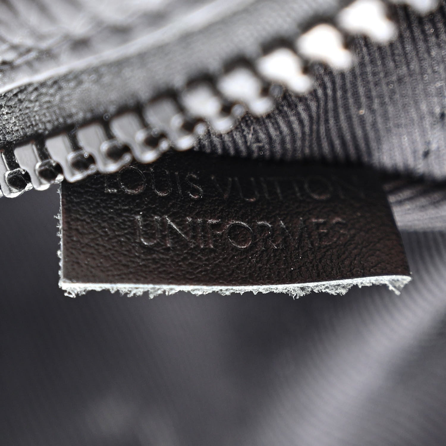 Louis Vuitton Taurillon Monogram Uniformes Solar Ray Soft Pochette Volga Belt Bag Black 6 of 10