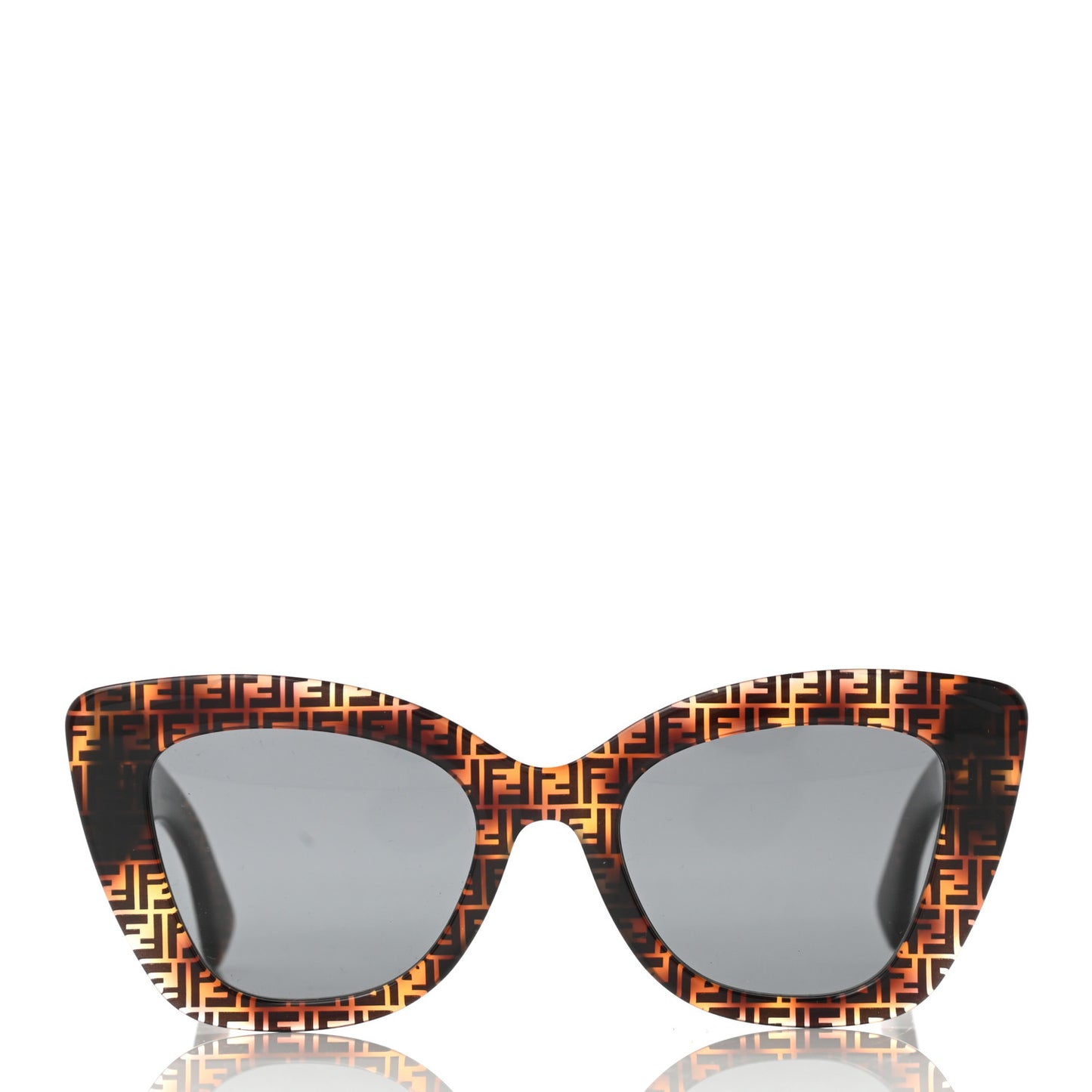 Acetate F is Fendi FF 51mm Cat Eye Sunglasses 0327/S Tortoise Camouflage