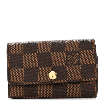 Louis Vuitton Damier Ebene Multicles 6 Key Holder 1 of 10