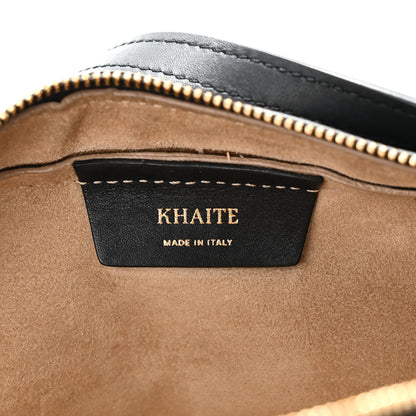 Khaite Calfskin Simona Shoulder Bag Black 6 of 9