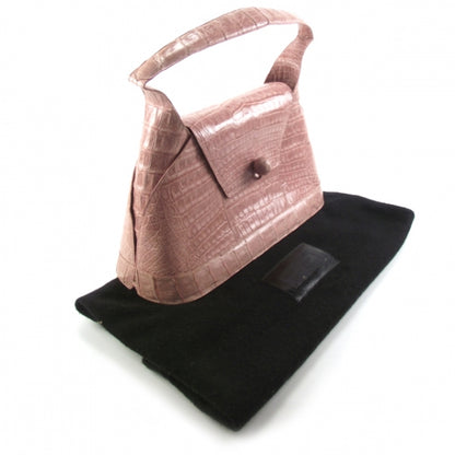 Nancy Gonzalez Crocodile Handbag Pink 4 of 9