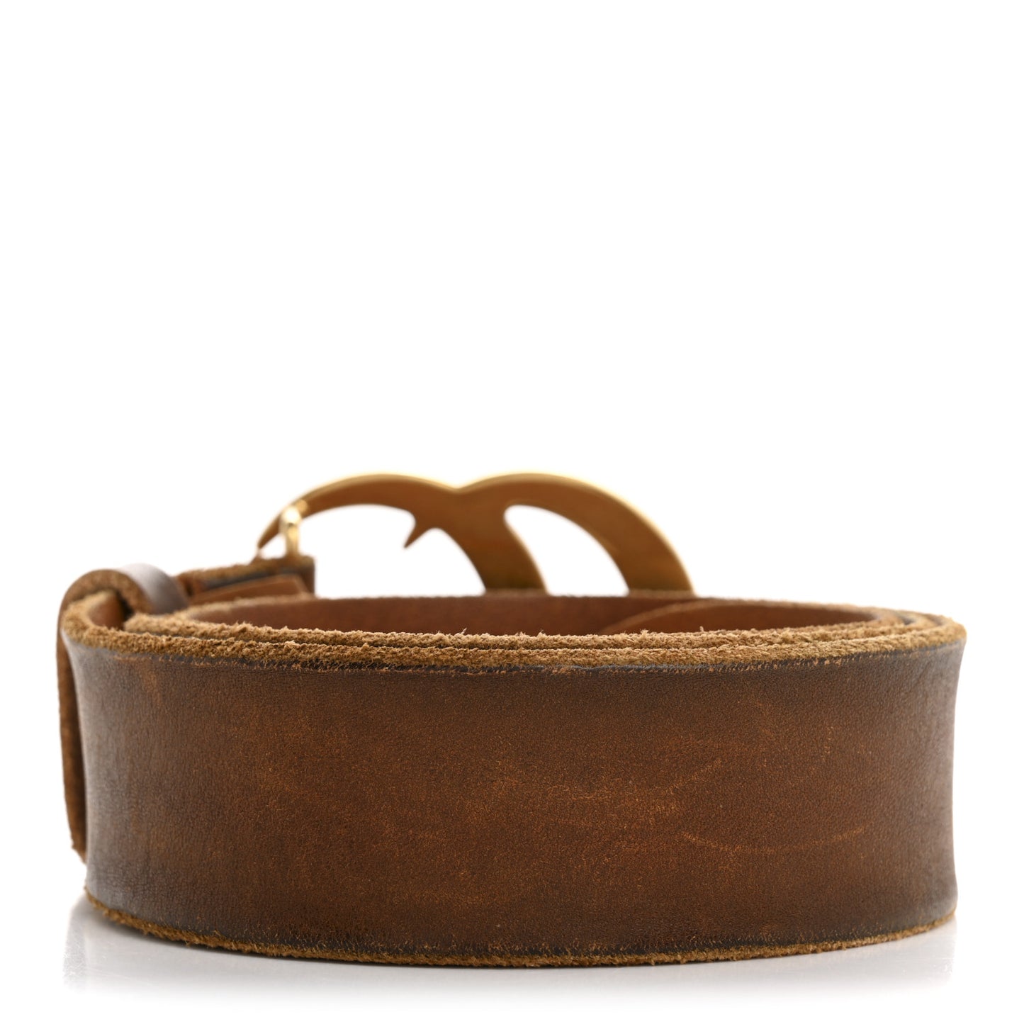 Faded Calfskin Double G 40mm Belt 80 32 Cuir