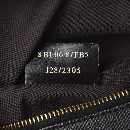 Fendi Zucchino Spalmati Vitello Small Boston Moro Black 7 of 12
