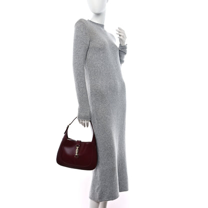 Gucci Ancora Calfskin Web Medium Jackie 1961 Hobo Rosso 2 of 9
