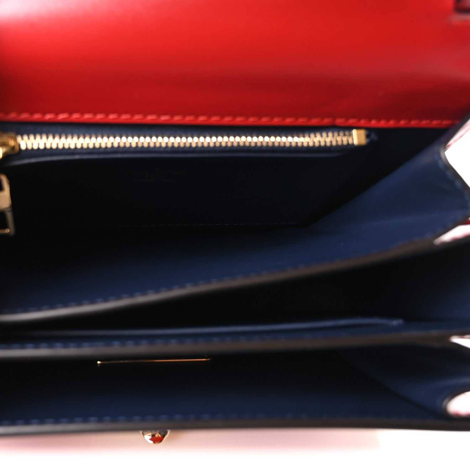 Louis Vuitton Calfskin Orsay MM Rouge 5 of 9