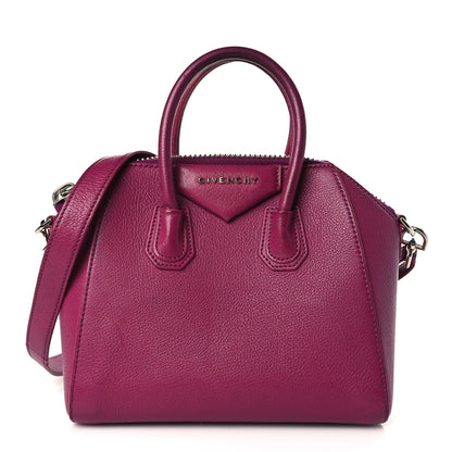 Givenchy Sugar Goatskin Mini Antigona Fig Pink 1 of 13