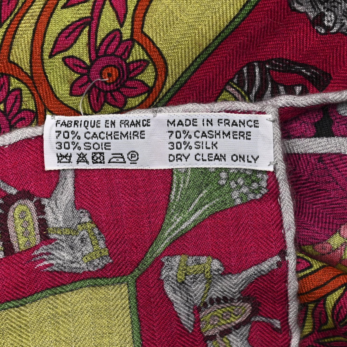 Cashmere Silk Aux Portes Du Palais Shawl 140