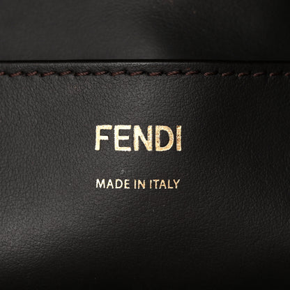 Fendi Vitello Grace F is Fendi Stamp Patch Perforated Small Mon Tresor Bucket Bag Rosa Bourbon 6 of 12