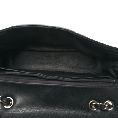 Chanel Caviar Quilted Jumbo Single Flap Black 5 of 10