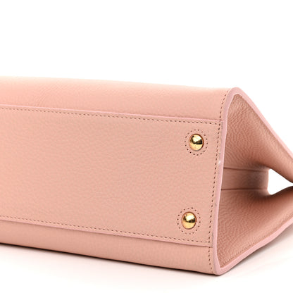 Burberry Grainy Calfskin Small Frances Tote Dusky Pink 9 of 9