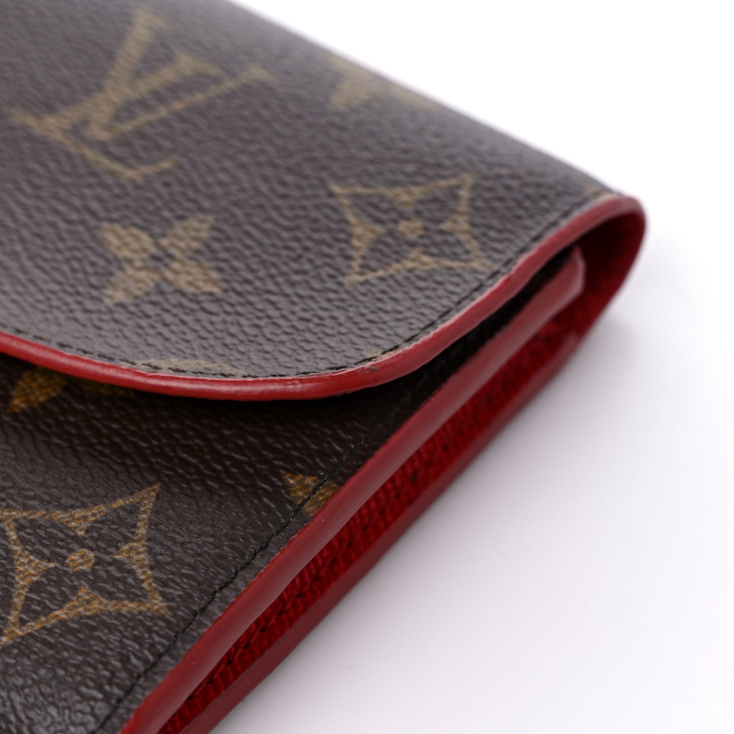 Monogram Bloom Flower Emilie Wallet Coquelicot