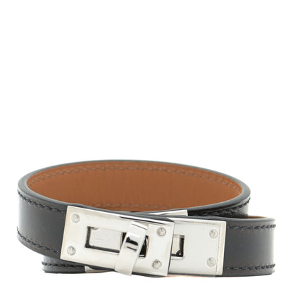 Hermes Box Kelly Double Tour Bracelet XS Black 1 of 6