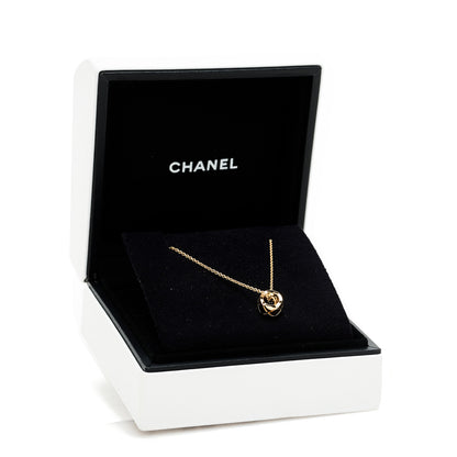 Chanel 18K Yellow Gold Coco Crush Round Pendant Necklace 7 of 7