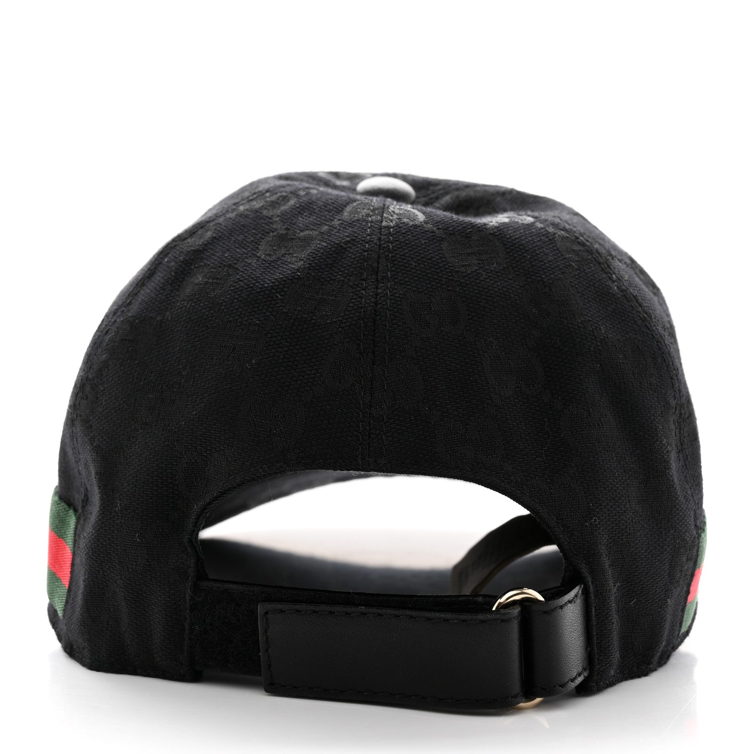 Gucci Monogram Web Baseball Hat M Black 4 of 10