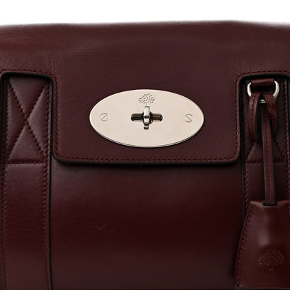 Mulberry Shiny Smooth Calfskin East West Bayswater Black Cherry 14 of 18