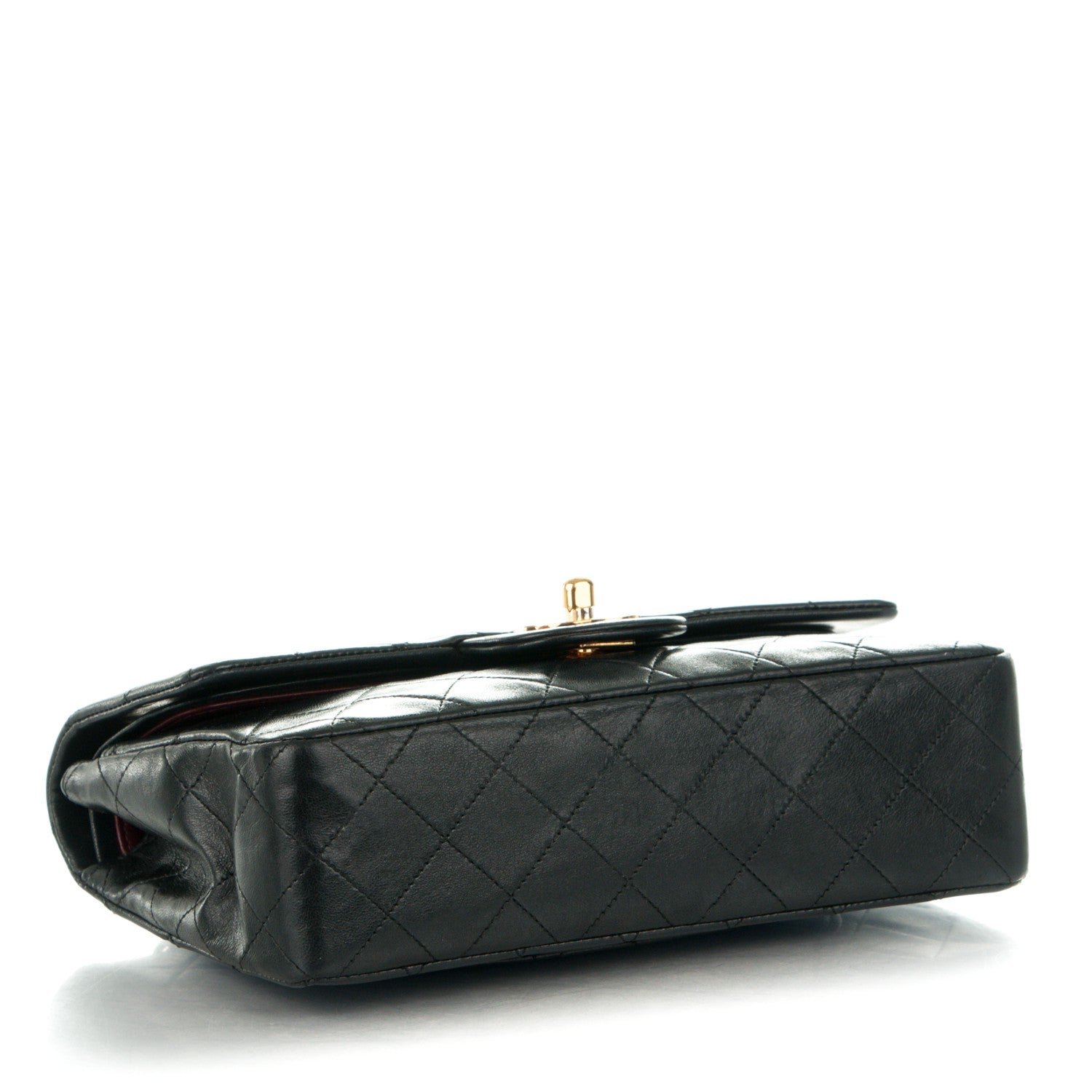 Chanel Lambskin Quilted Small Double Flap Black 4 of 8