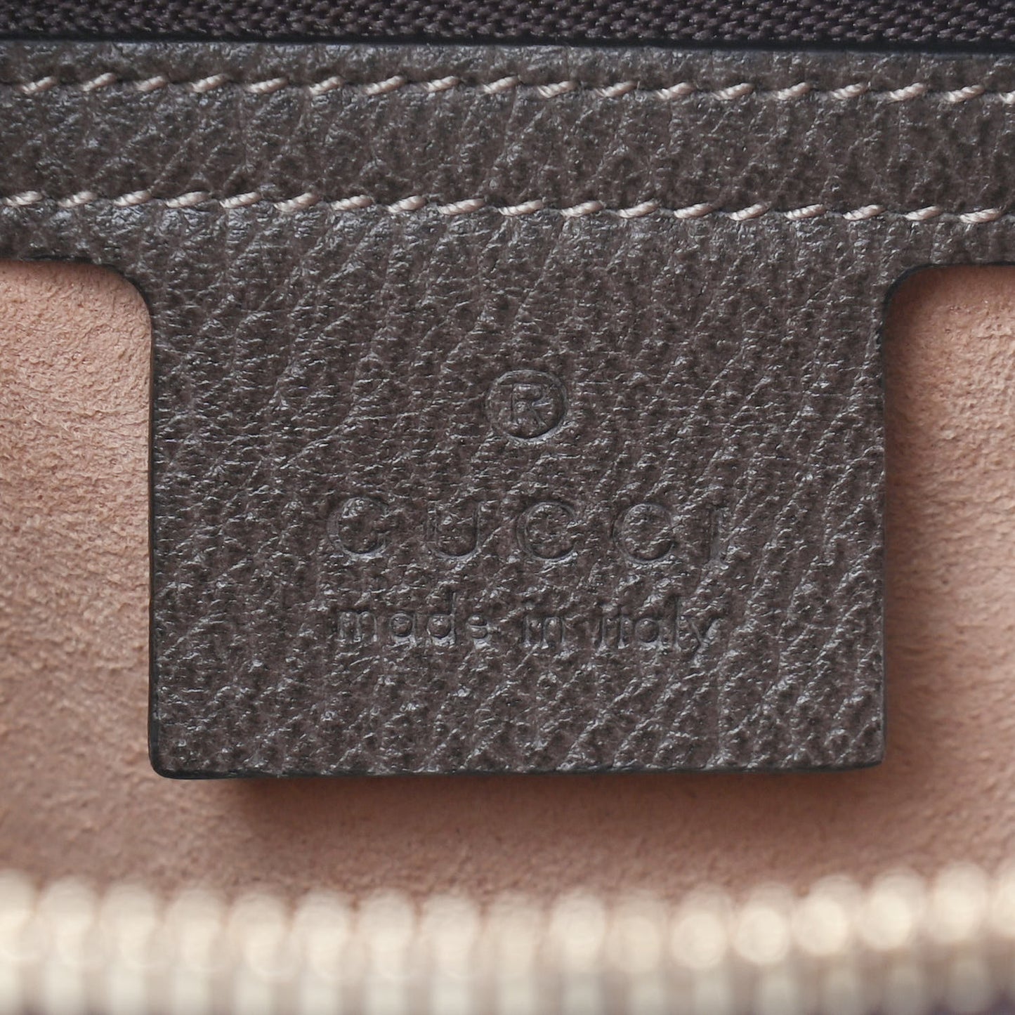GG Supreme Monogram Web Small Ophidia Shoulder Bag Brown