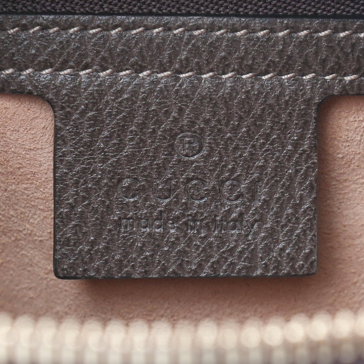 Gucci GG Supreme Monogram Web Small Ophidia Shoulder Bag Brown 6 of 9