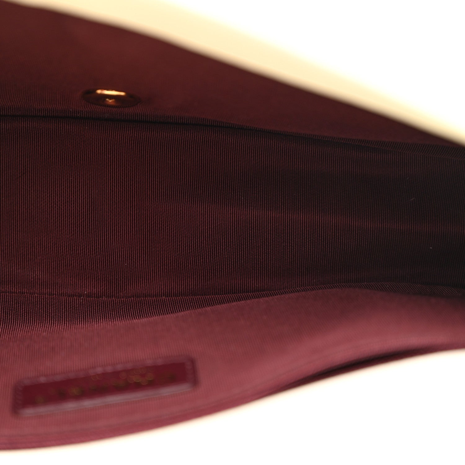 Chanel Sheepskin Quilted Vintage Mademoiselle Flap White 5 of 10