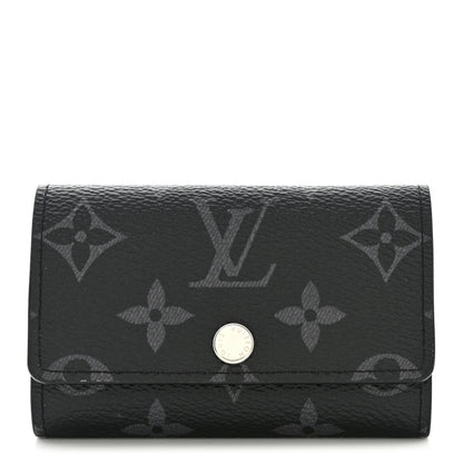 Louis Vuitton Monogram Eclipse Multicles 6 Key Holder 1 of 6