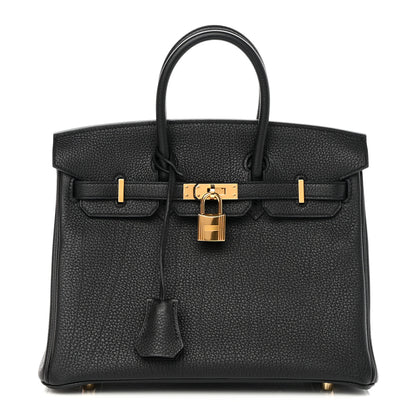 Hermes Togo Birkin 25 Black 1 of 11