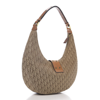 Christian Dior Monogram Street Chic Hobo Beige 2 of 9