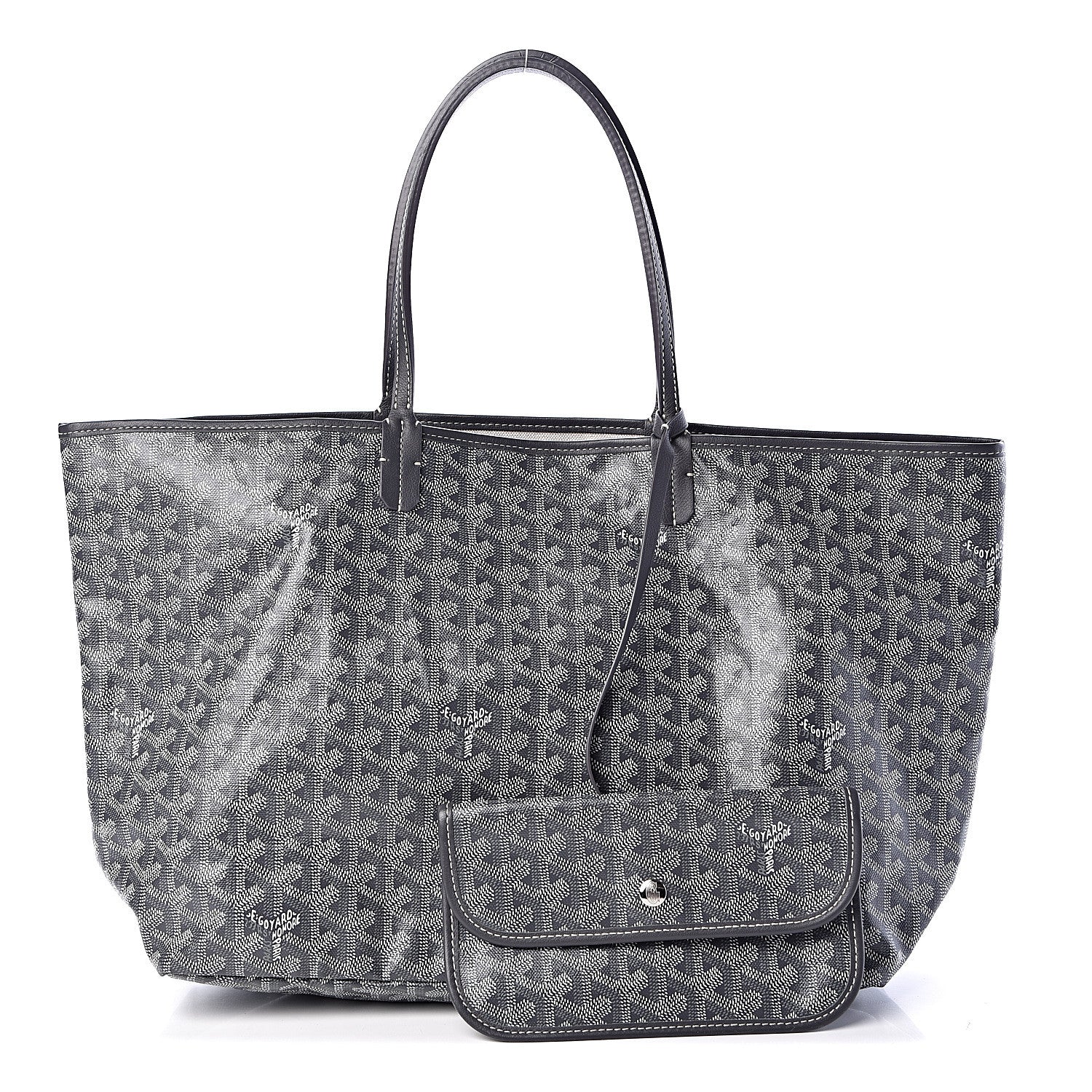 Goyard Goyardine Saint Louis PM Grey 1 of 12