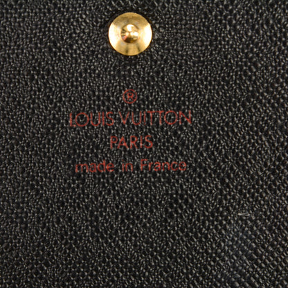 Louis Vuitton Epi Porte-Monnaie Billets Tresor Wallet Black 6 of 7