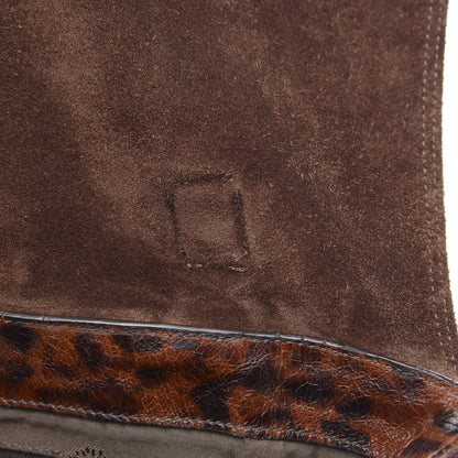 Mulberry Shiny Leopard Oversized Alexa Dark Oak 17 of 17
