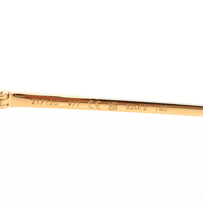 Louis Vuitton Metal Monogram LV First Pilot Sunglasses Z1712U Gold Brown 5 of 7