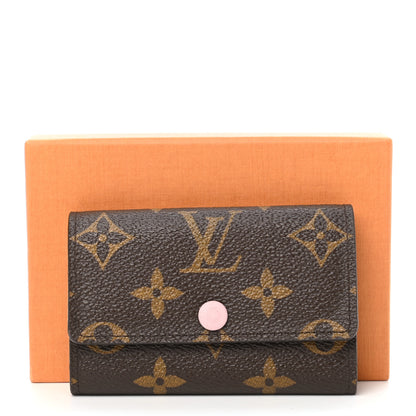 Louis Vuitton Monogram Multicles 6 Key Holder Rose Ballerine 7 of 7