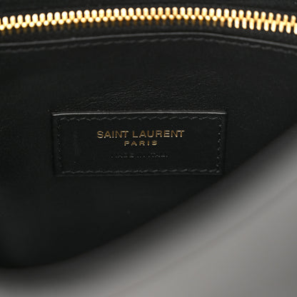 Saint Laurent Smooth Calfskin Small Le 5 A 7 Soft Hobo Black 7 of 11