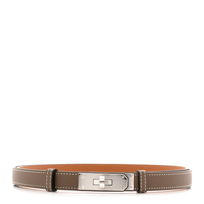 Hermes Epsom Kelly Belt Etoupe 1 of 5