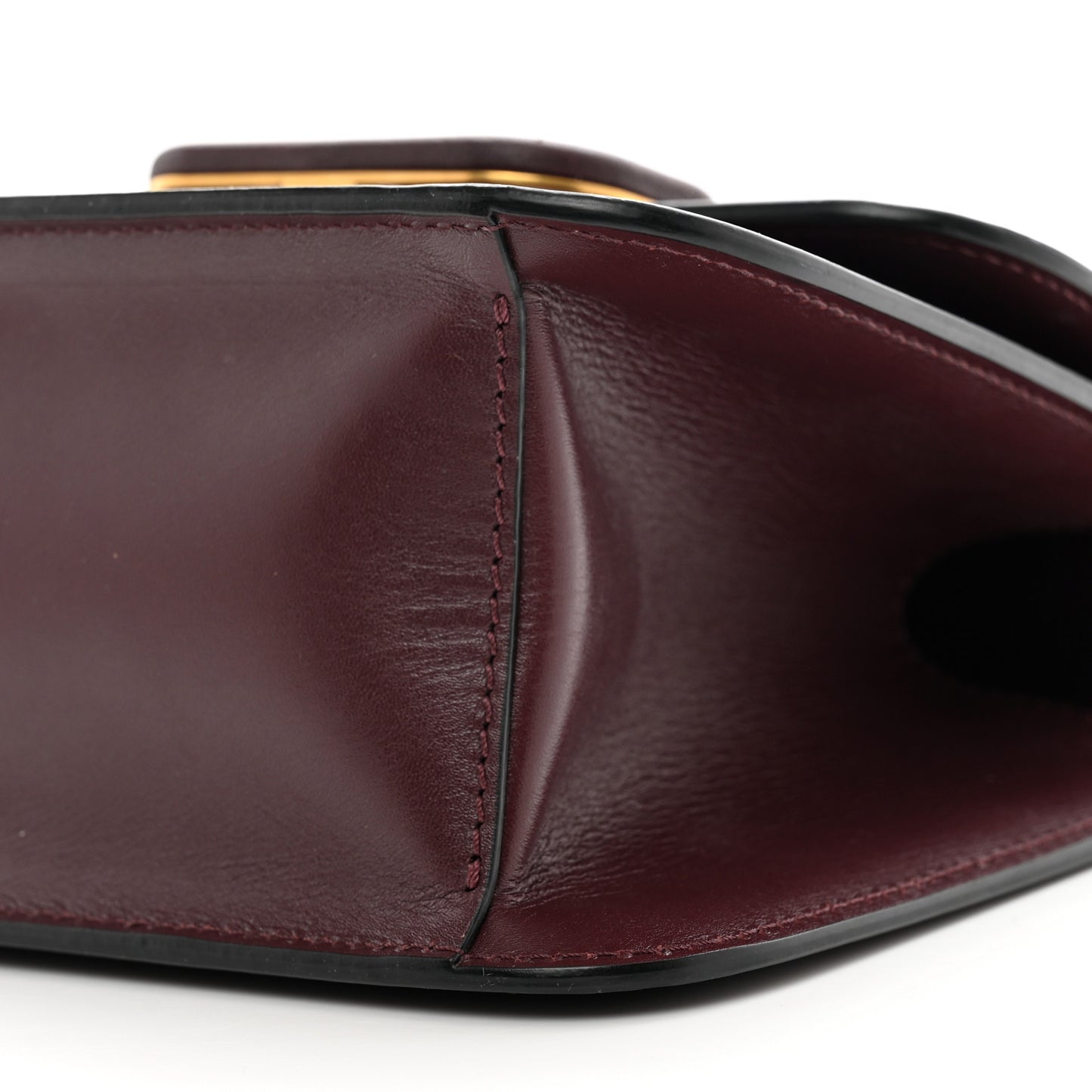 Smooth Calfskin Small VSling Shoulder Bag Rubin