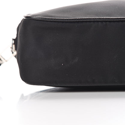 Prada Tessuto Nylon Saffiano Wristlet Black 10 of 10