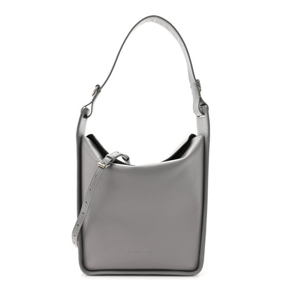 Balenciaga Calfskin Logo Embossed Small Tool 2.0 North-South Tote Balenciaga Grey 1 of 17
