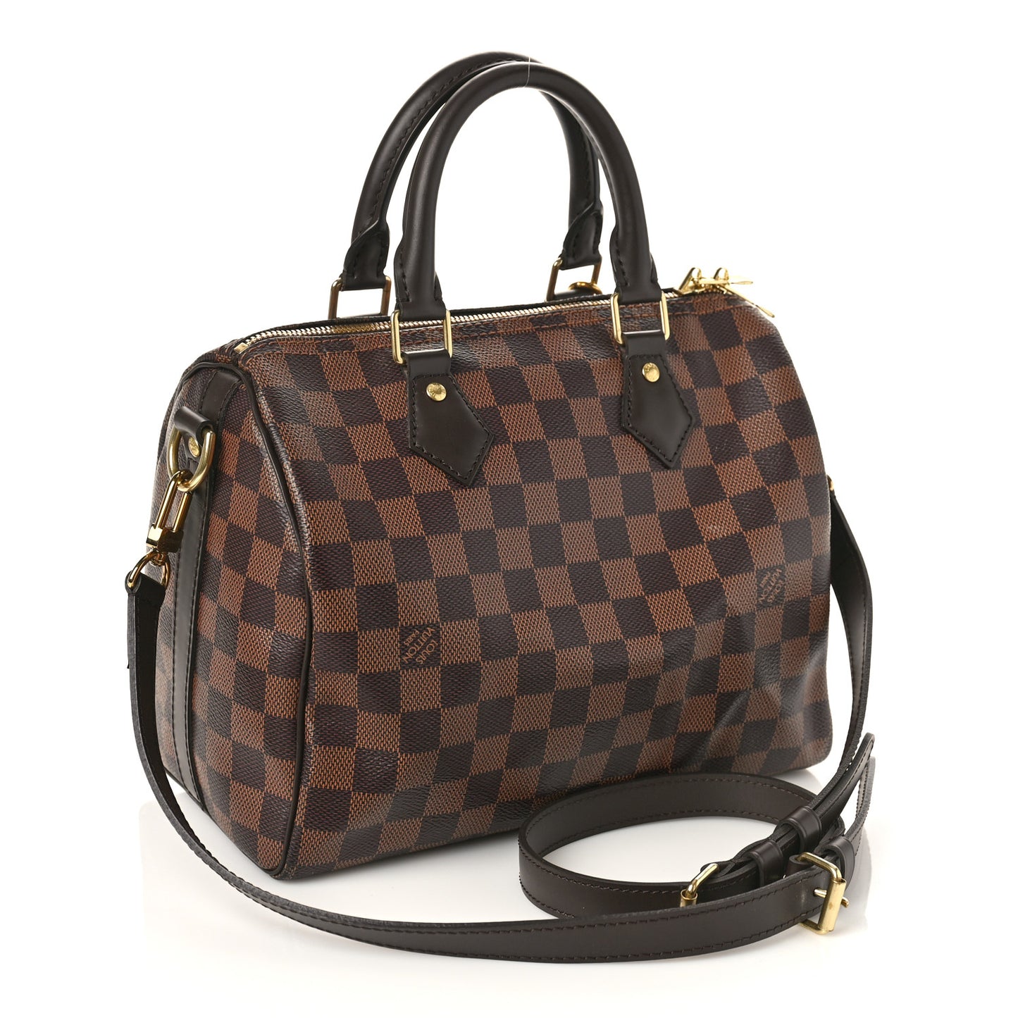 Damier Ebene Speedy Bandouliere 25
