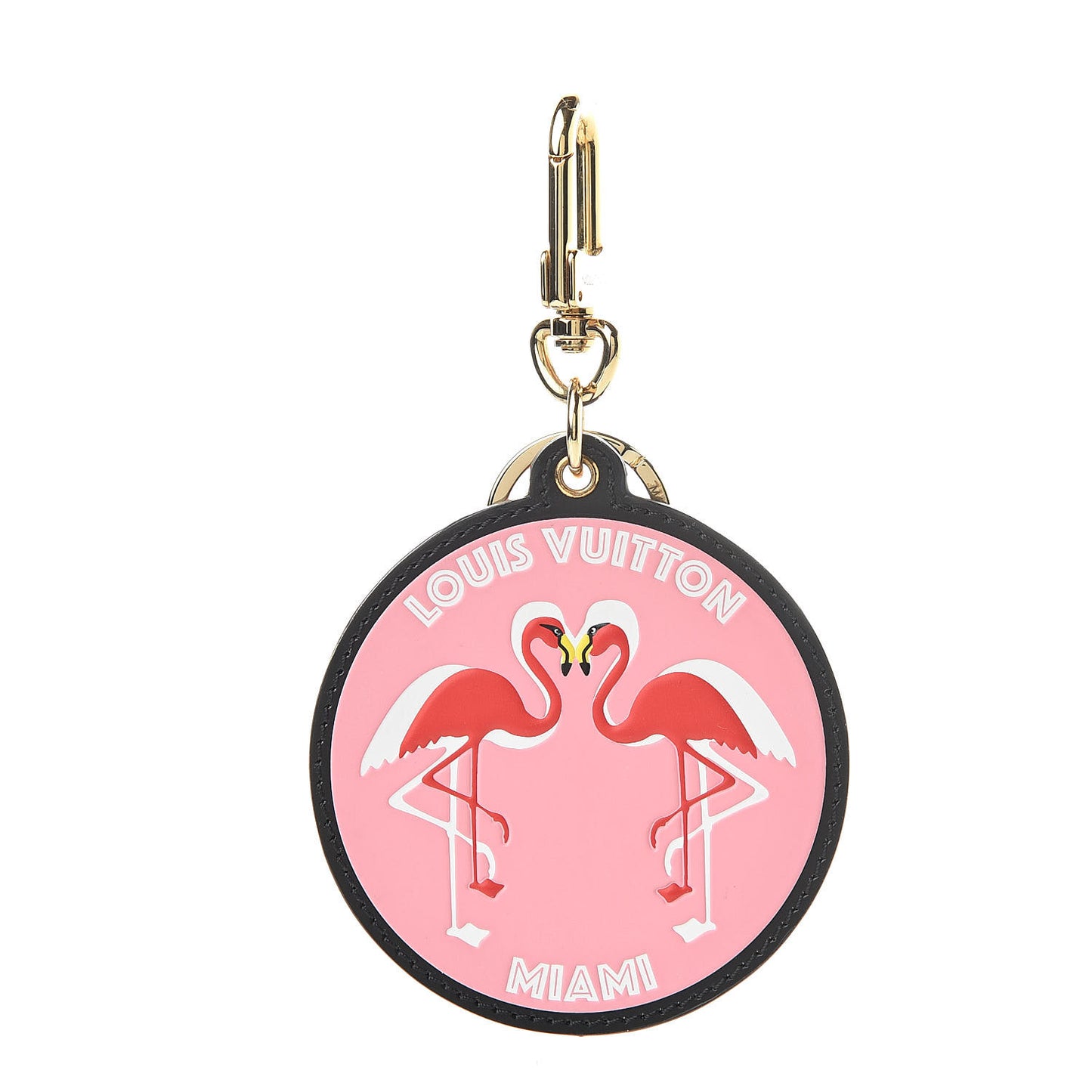 World Tour Flamingo Bag Charm Key Holder