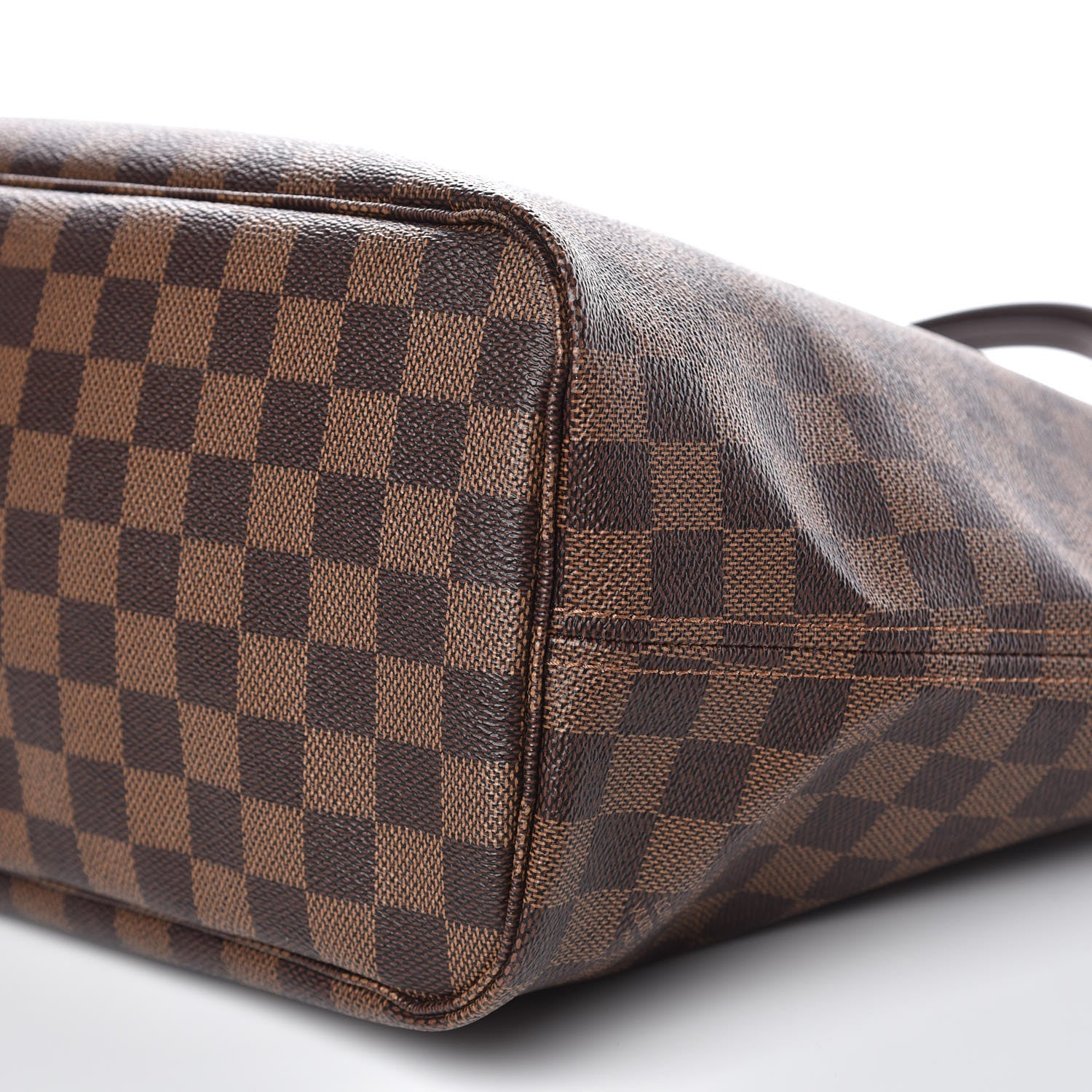 Louis Vuitton Damier Ebene Neo Neverfull MM Rose Ballerine 10 of 15