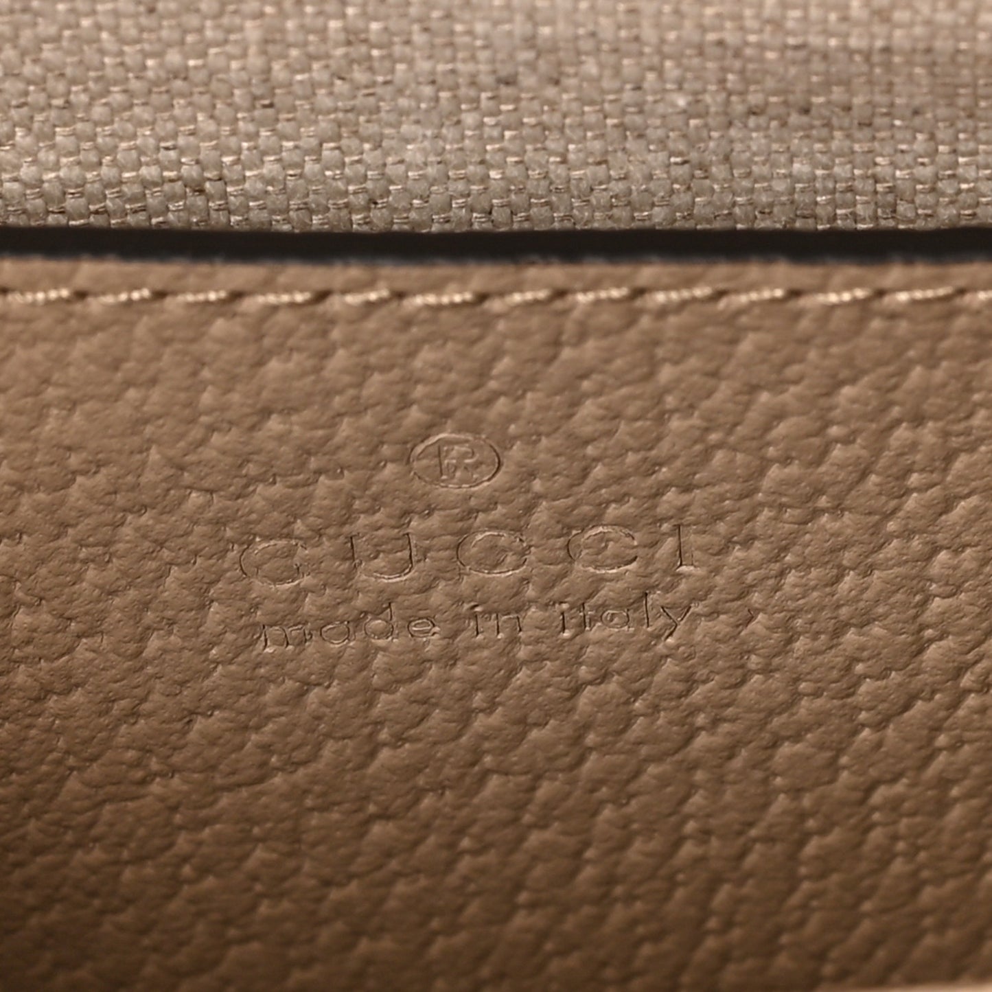 GG Supreme Monogram Textured Dollar Calfskin Web Small Ophidia Chain Shoulder Bag Beige Mystic White Oatmeal
