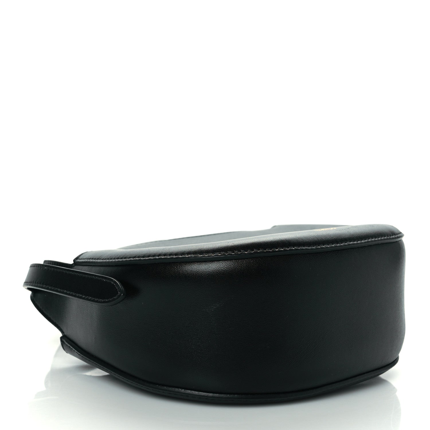 Chloe Small Grain Calfskin Kiss Bag Black 4 of 9