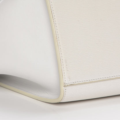 Celine Liege Calfskin Small Trapeze White 16 of 17