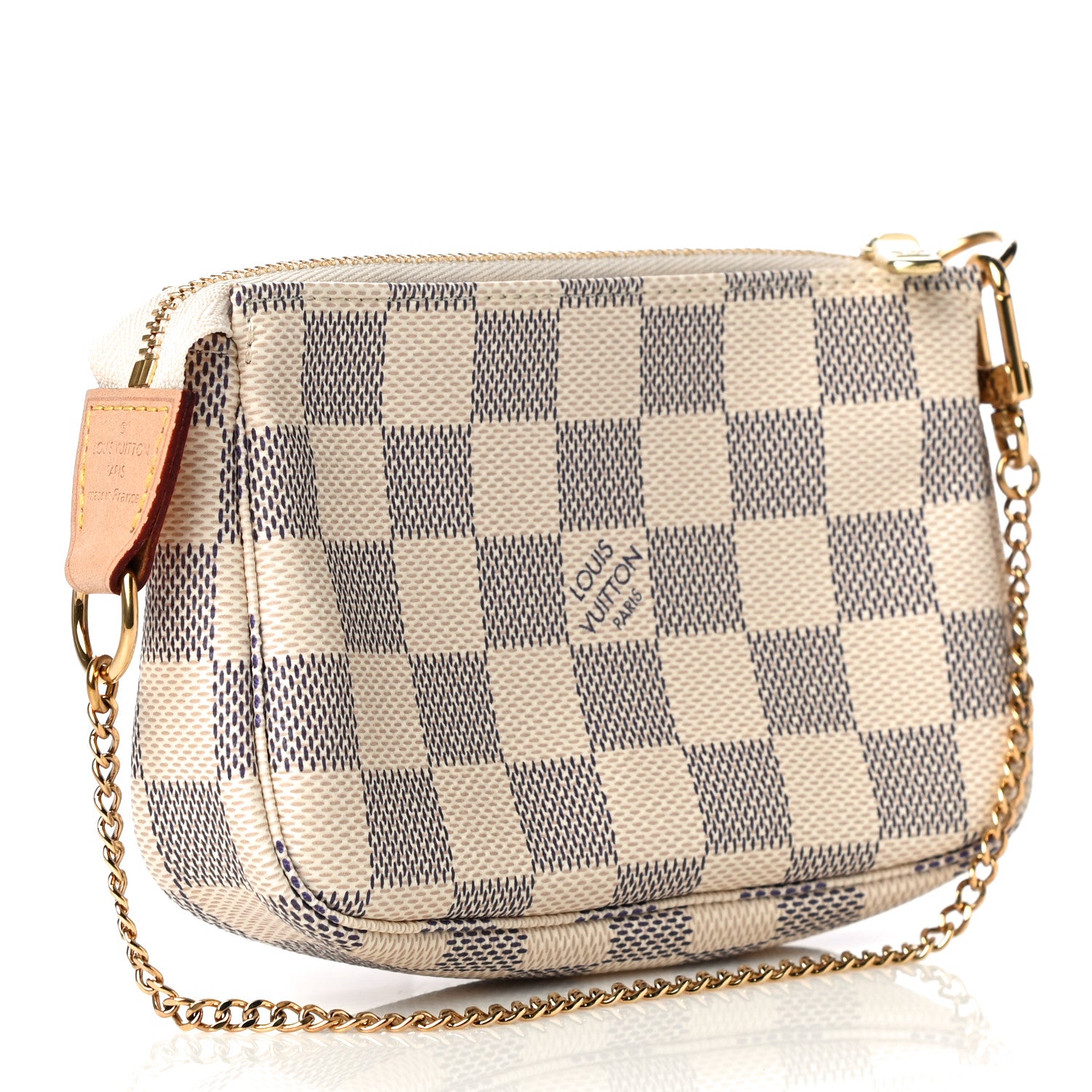 Louis Vuitton Damier Azur Mini Pochette Accessories 3 of 10