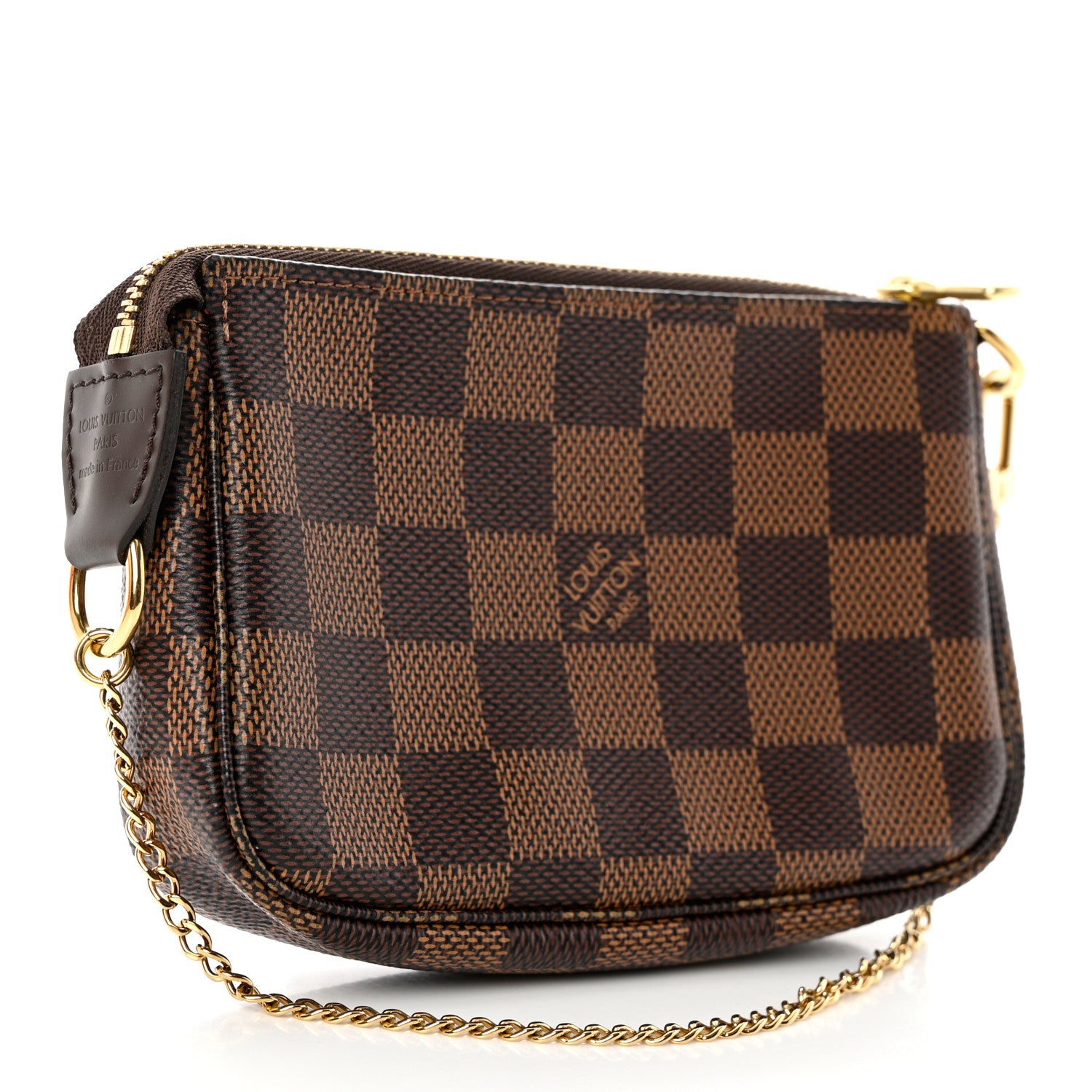 Louis Vuitton Damier Ebene Mini Pochette Accessories 3 of 5