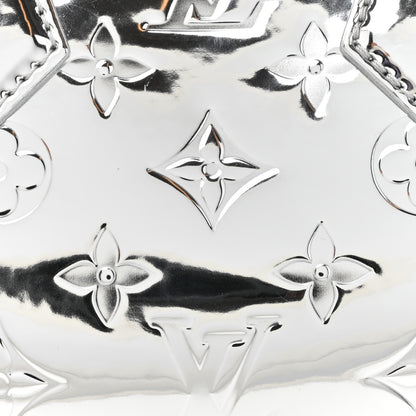 Louis Vuitton Monogram Miroir Speedy Bandouliere 20 Silver 7 of 9