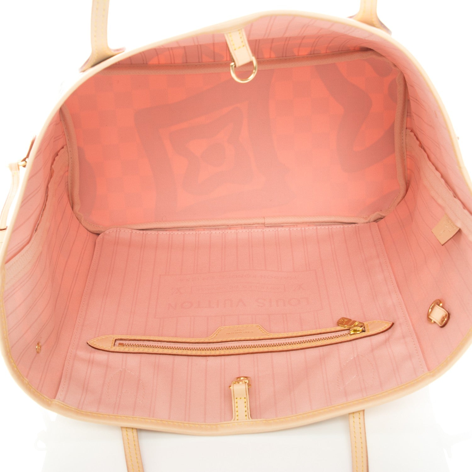 Louis Vuitton Damier Azur Tahitienne Neverfull MM 5 of 9