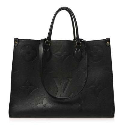 Louis Vuitton Empreinte Monogram Giant Onthego GM Black 1 of 9