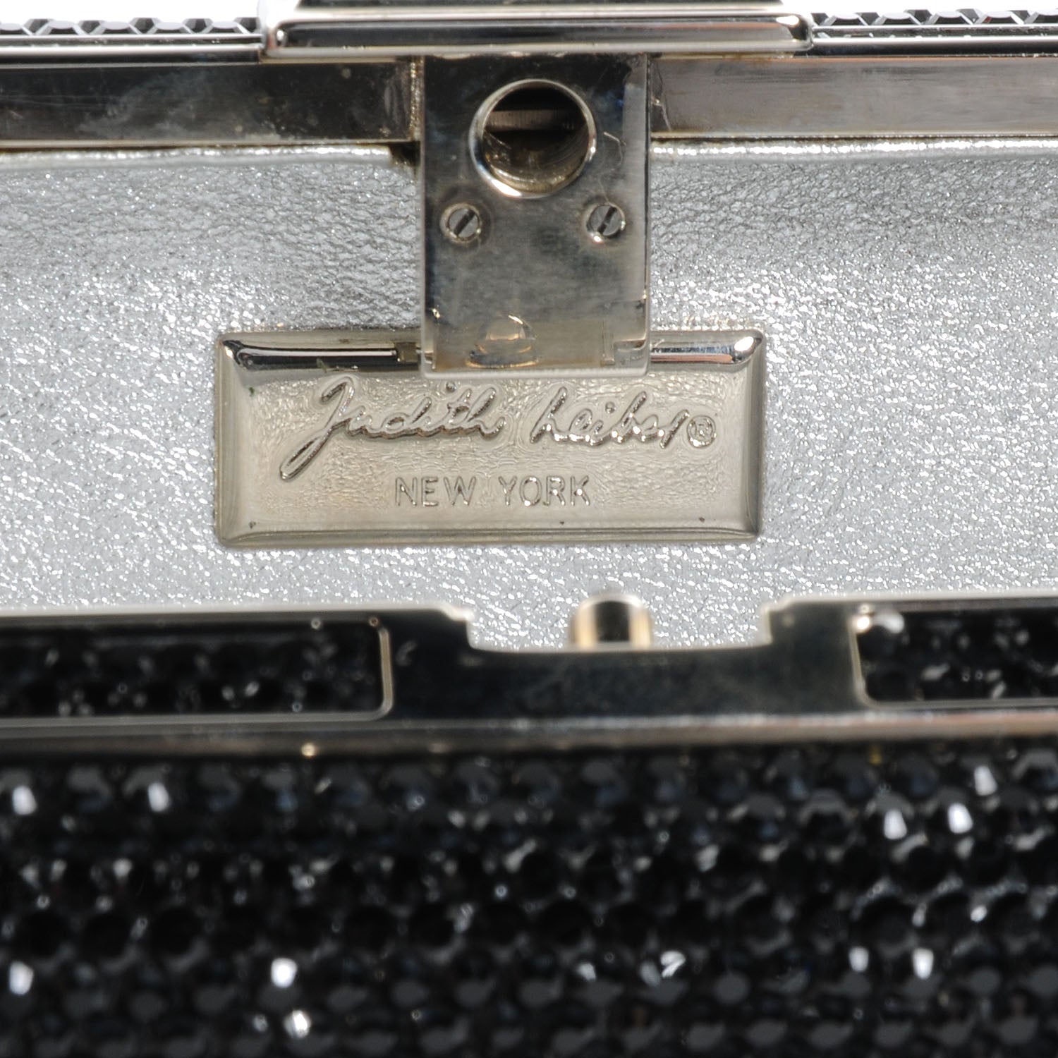 Judith Leiber Crystal MinaudiÃ¨re Clutch Black 5 of 6