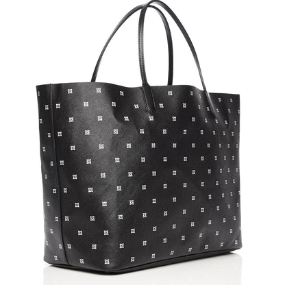 Givenchy Textured Coated Canvas Mini Lilies Print Large Antigona Tote Black 3 of 8